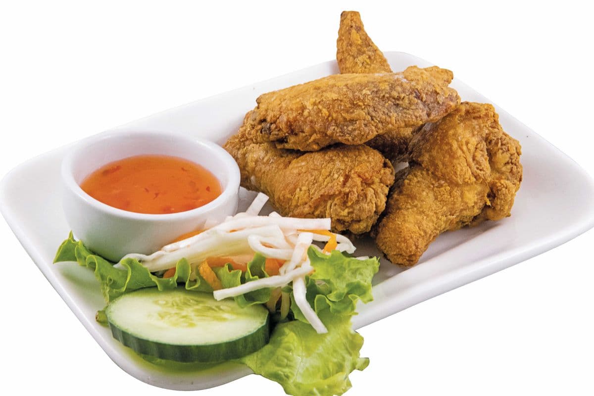 E6 Ailes de poulet frits(4MCX) / Fried Chicken Wings