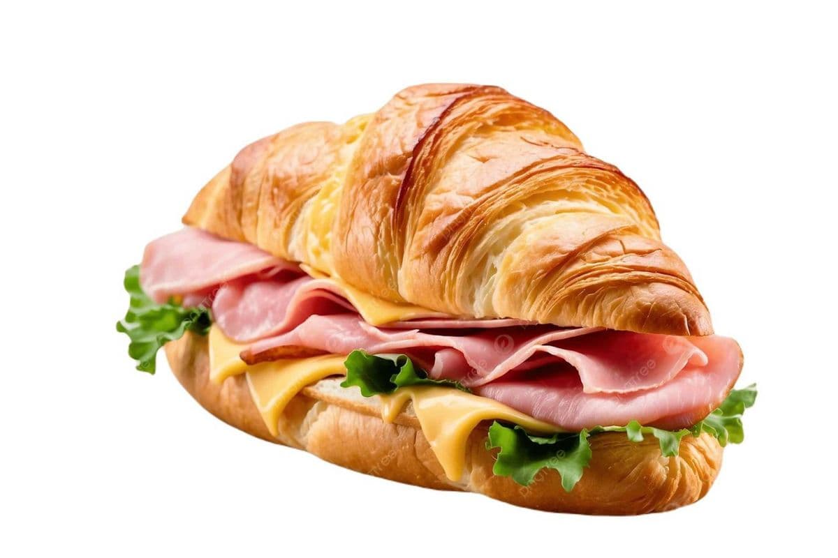 Ham and Sausage Croissant