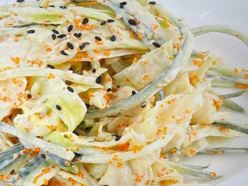 Flying Fish Roe Salad