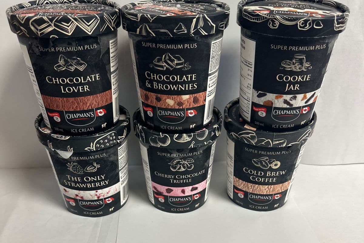 Chapmans ice cream (500) (330 Cal)
