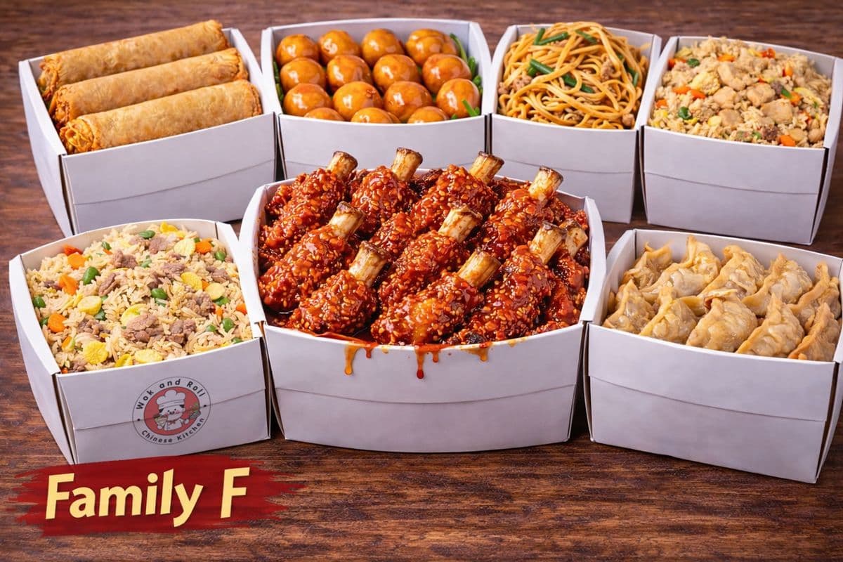 Family Meal F ( Serves 6)