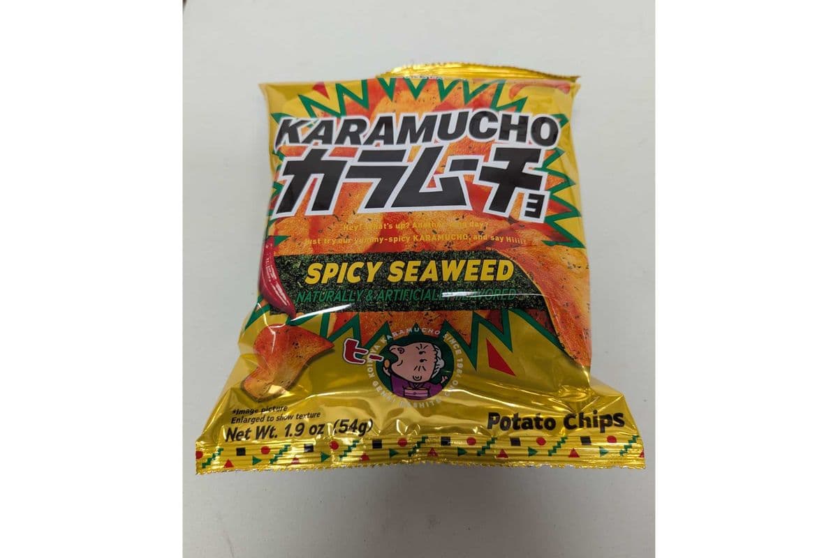 Koikeya Karamucho Spicy Seaweed Potato Chips