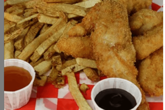 Chicken Strips and Fries