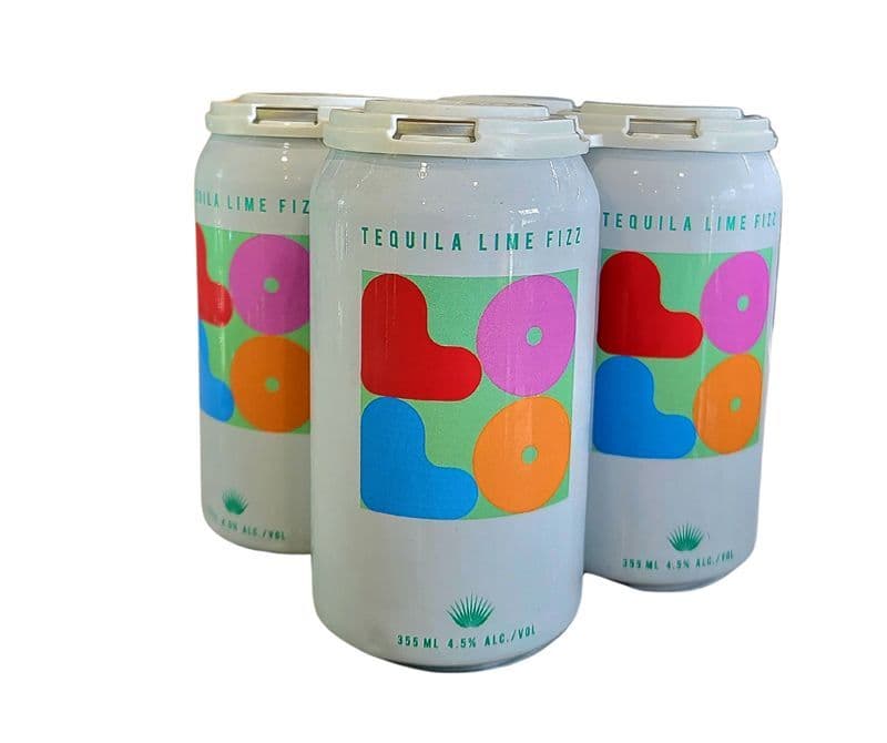 LOLO TEQUILA LIME FIZZ (4x355ML)
