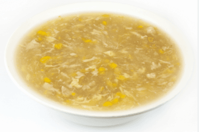 9. Minced Chicken and Corn Soup