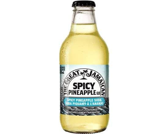 The Great Gentleman Soda Piquant a l'ananas 250ml / The Great Gentleman Soda Spicy Pineapple Soda 250ml