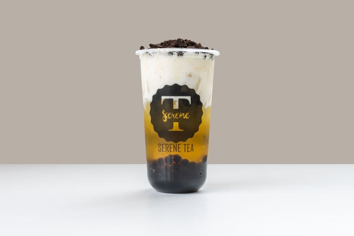 Double Oreo Foam Milk Tea (Large)