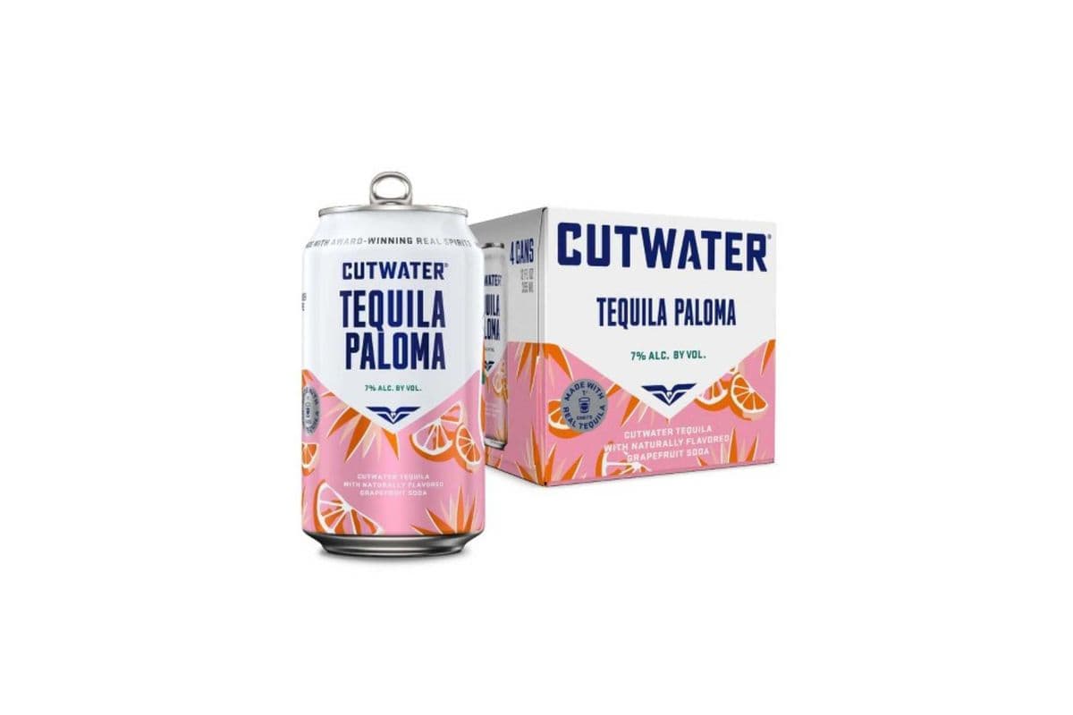 Cut Water Tequila Paloma Grapefruit (4 Cans) (4 x 355ml)