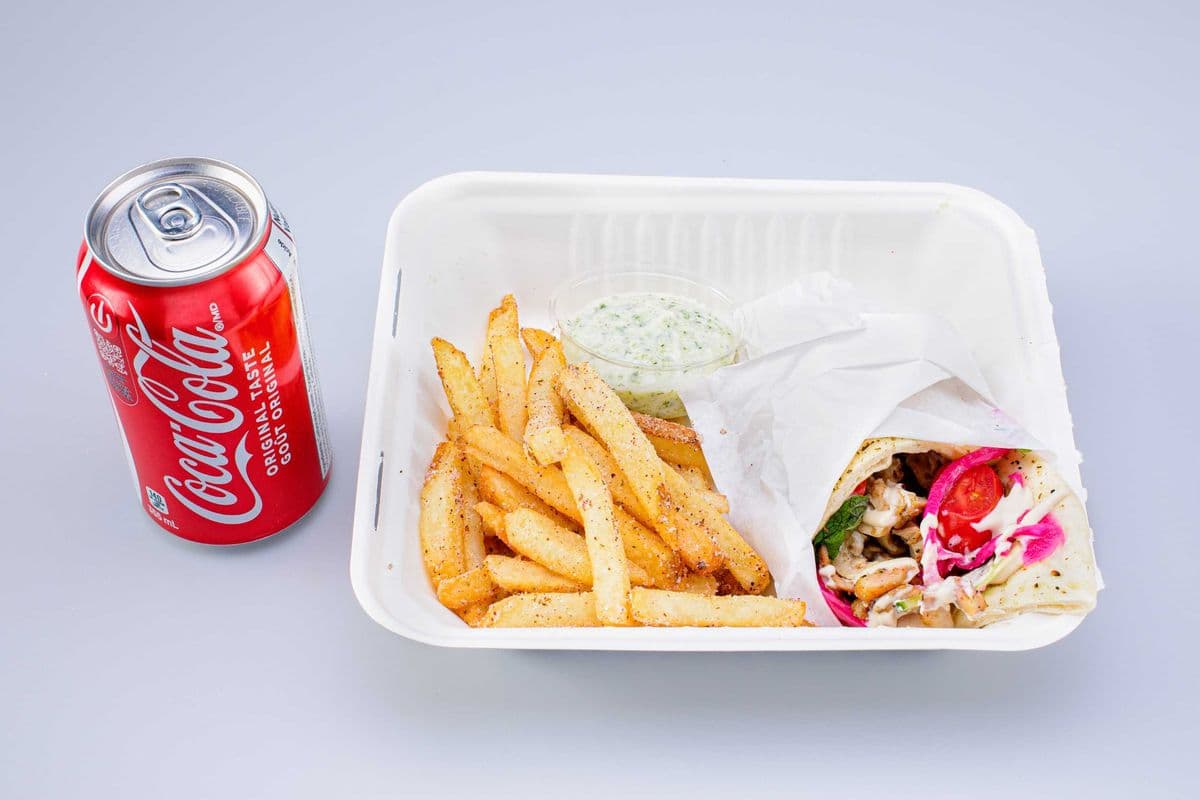 Half Pita Combo with Drink
