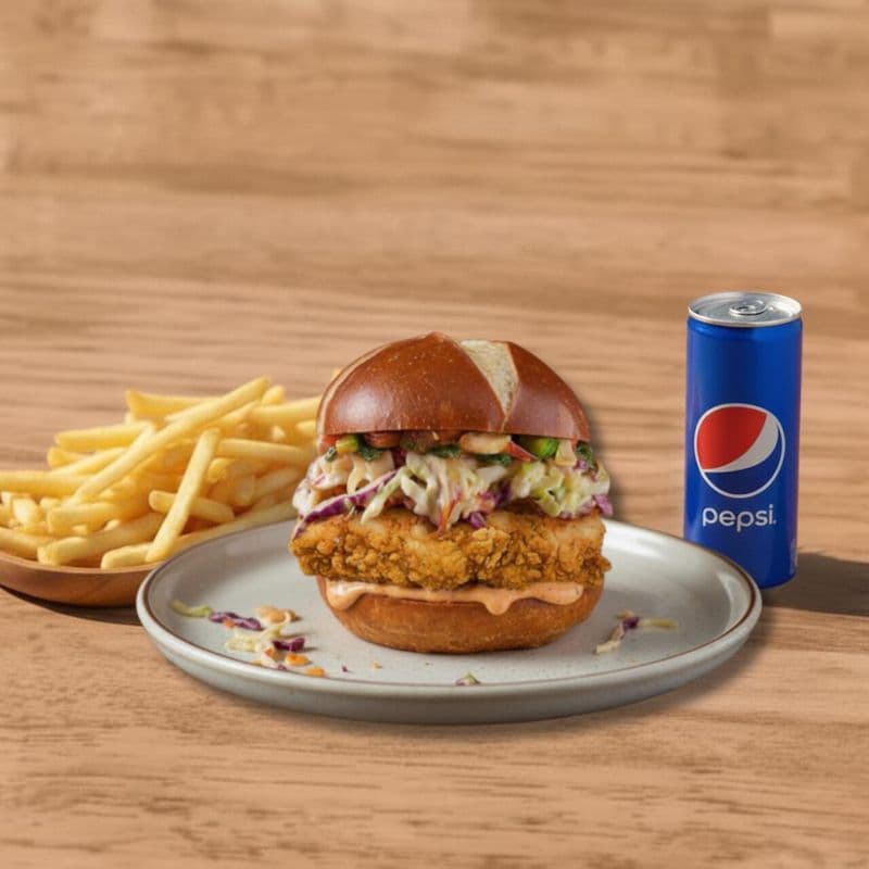 Crispy Chicken Sandwich Combo