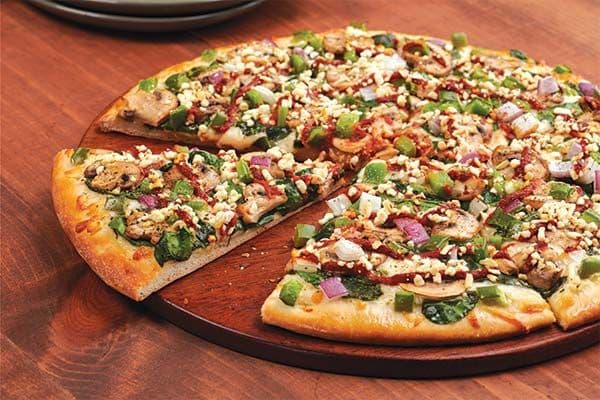 Rustic Veggie Pizza