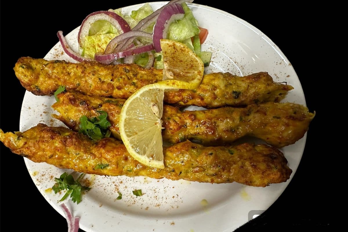 Seekh Kebab au poulet (3 mcx) / Chicken Seekh Kebab (3 pcs)