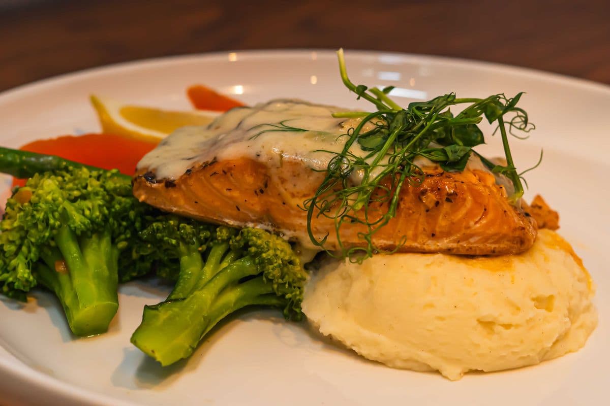 Blackened Atlantic Salmon