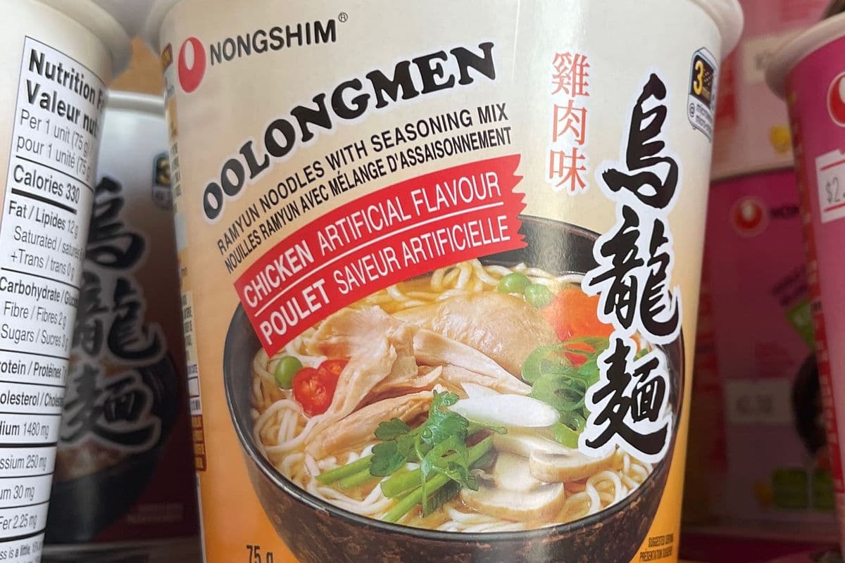NONGSHIM Chicken Flavour Oolongmen Ramyun Noodles