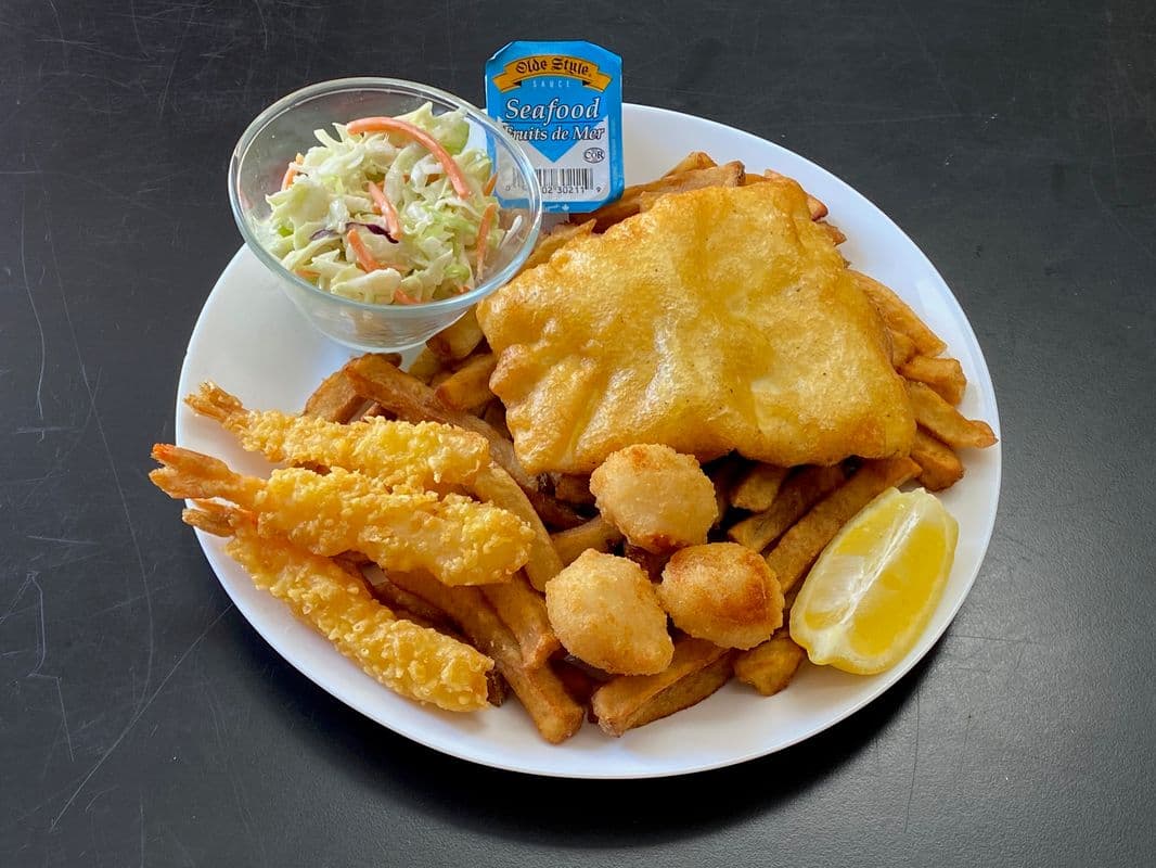 Halibut Platter