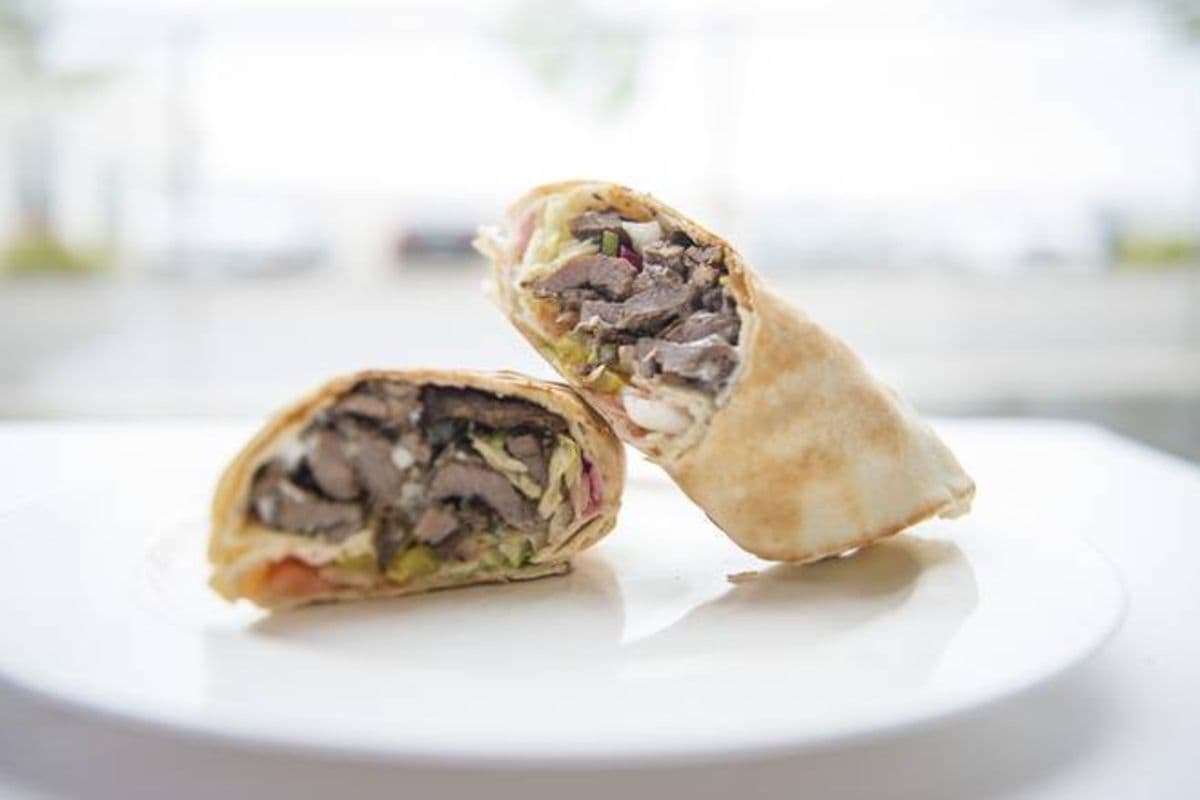 Regular 8" Beef Shawarma Wrap