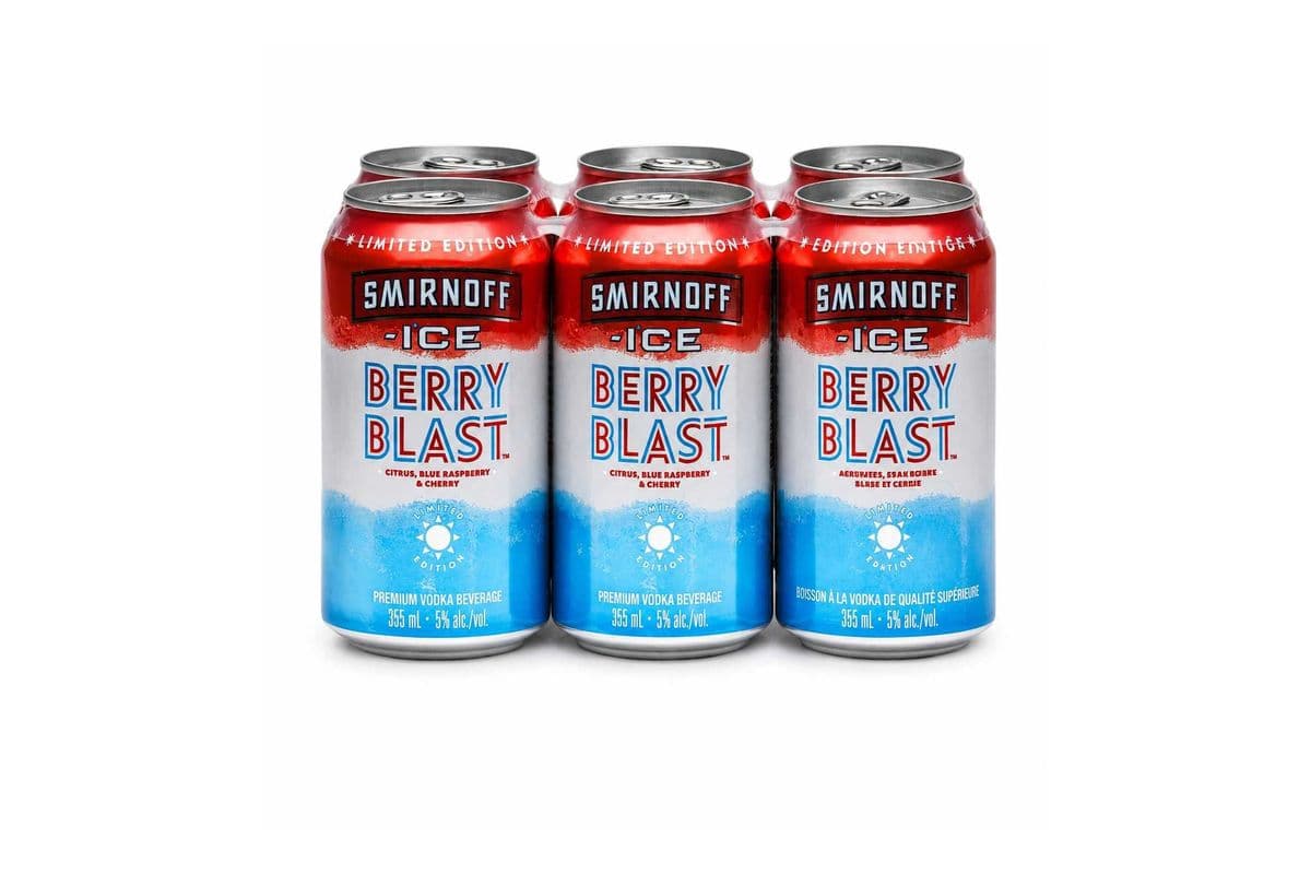 Smirnoff Ice -Berry Blast 6pk (6 x 355 ml )