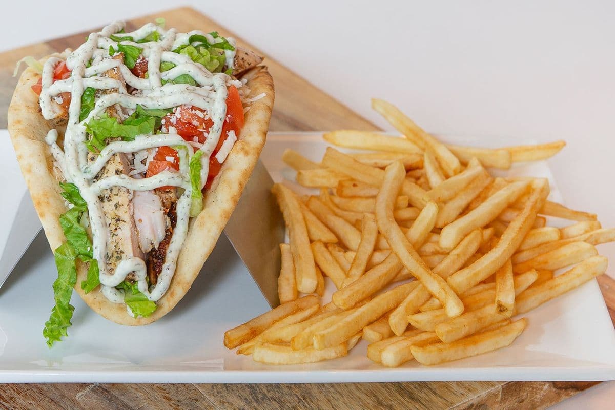 Chicken Souvlaki Pita