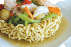 604. Crispy Noodles with Vegetables