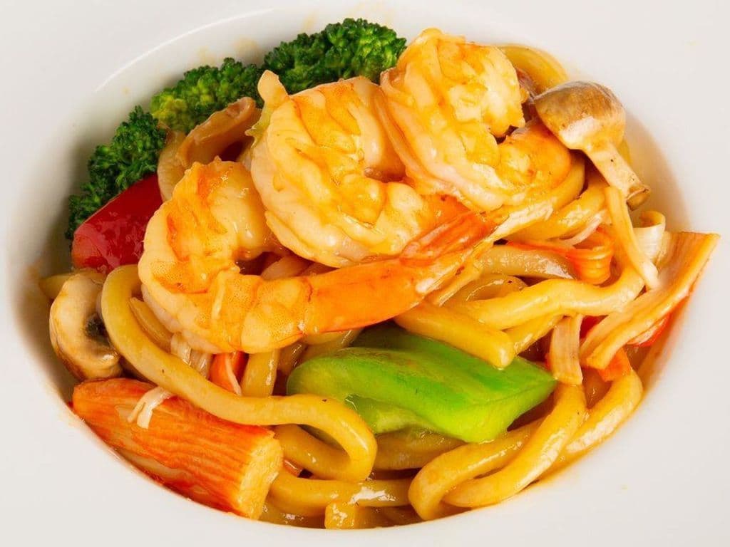 N06. Seafood Pan Fried Udon