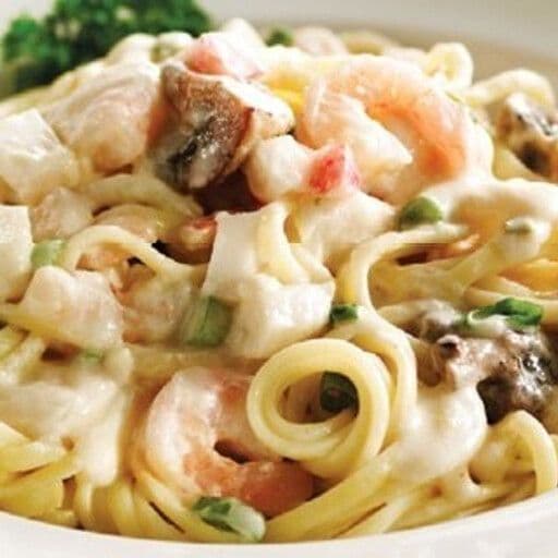 Linguine de la mer modérée / Moderate Seafood Linguini
