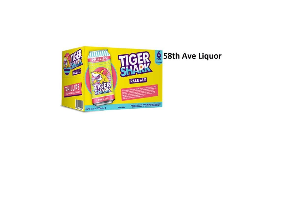 PHILLIPS TIGER SHARK 6 CANS (1 x 6x355ML)