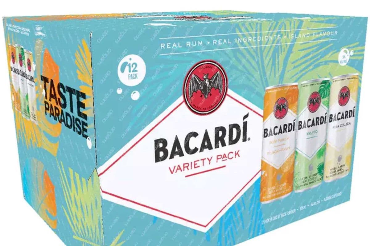 BACARDI VARIETY PACK (12 x 355ml)