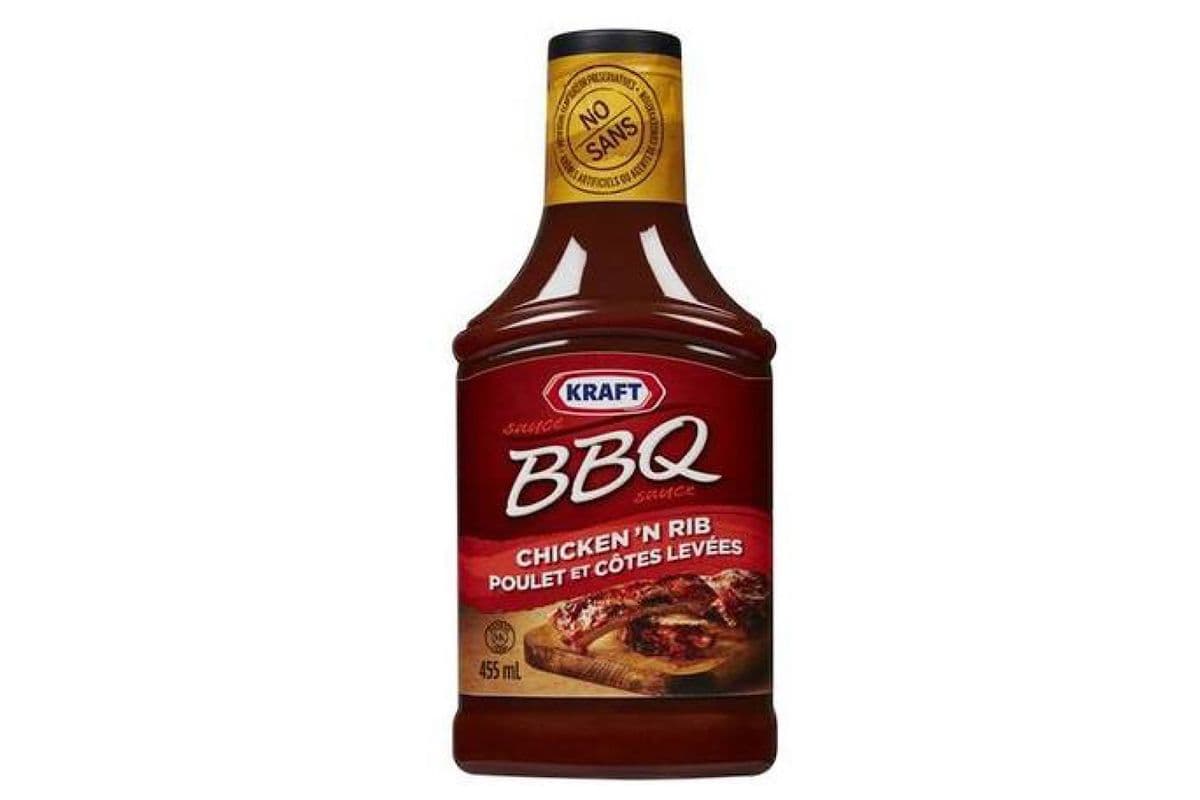 Kraft - Sauce BBQ Poulet et Côtes Levées / Chicken ‘N Rib BBQ Sauce (455 ml)