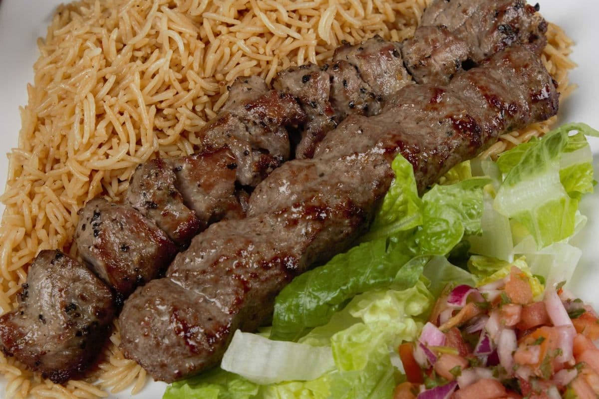 #1. Sultani Kabob Platter