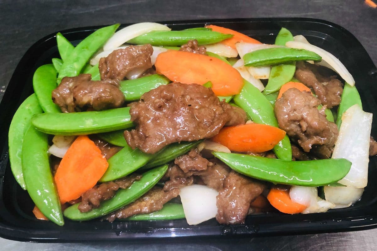 Beef Pea Pods