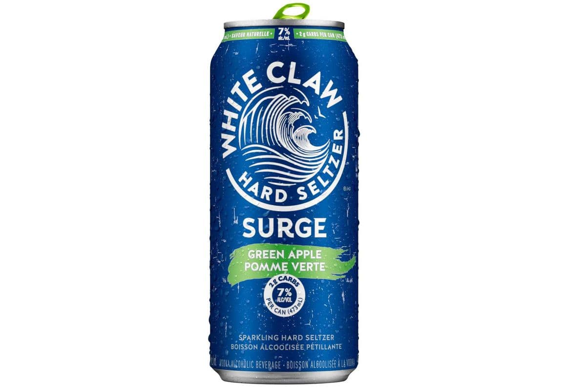 WHITE CLAW SURGE GREEN APPLE 473ML (1 x 473ml)
