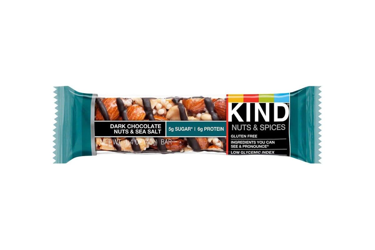 Kind Nuts, Sea Salt, and Dark Chocolate Bar