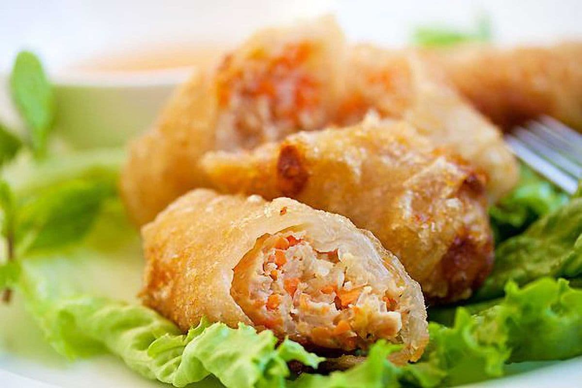 501 Deep Fried Spring Rolls (Two Rolls)