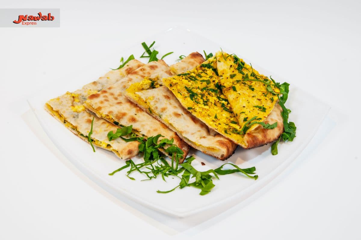 Spinach and Cheese Naan