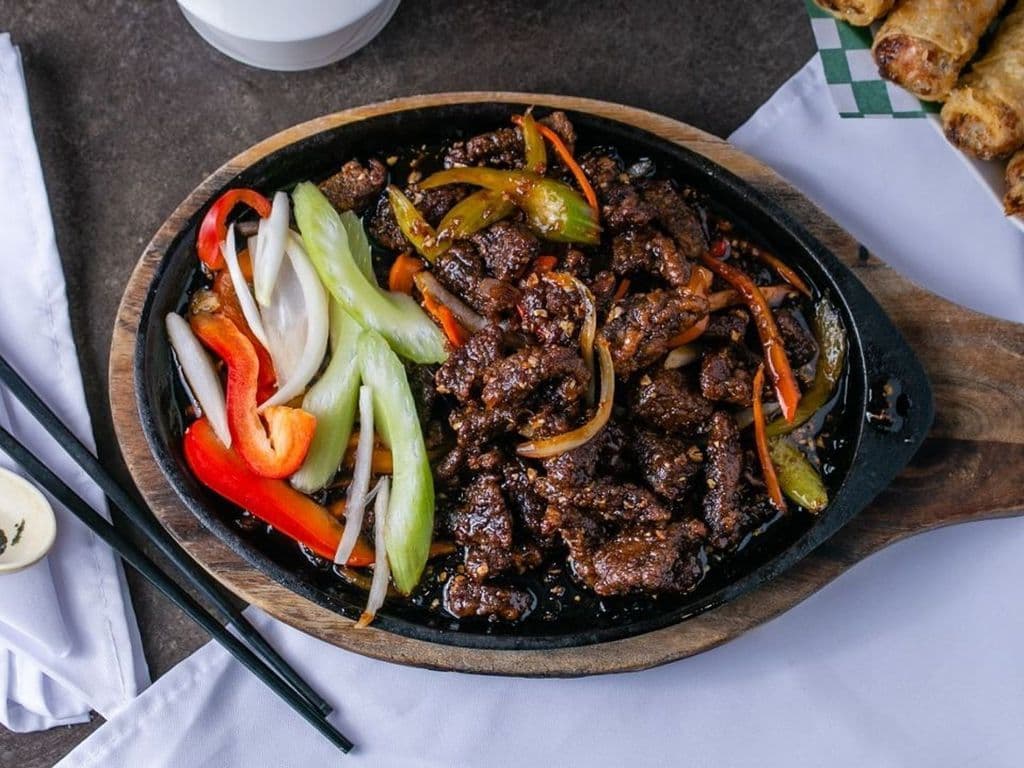 28. Ginger Beef Or Chicken