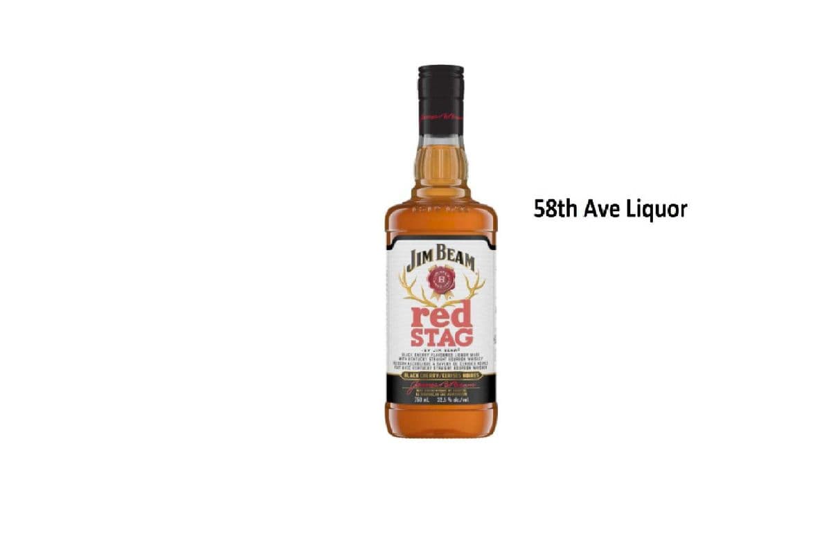 JIM BEAM RED STAG (1 x 750ML )