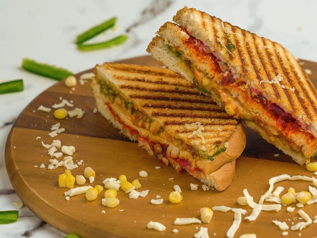 Peri Peri  Veggie Sandwich