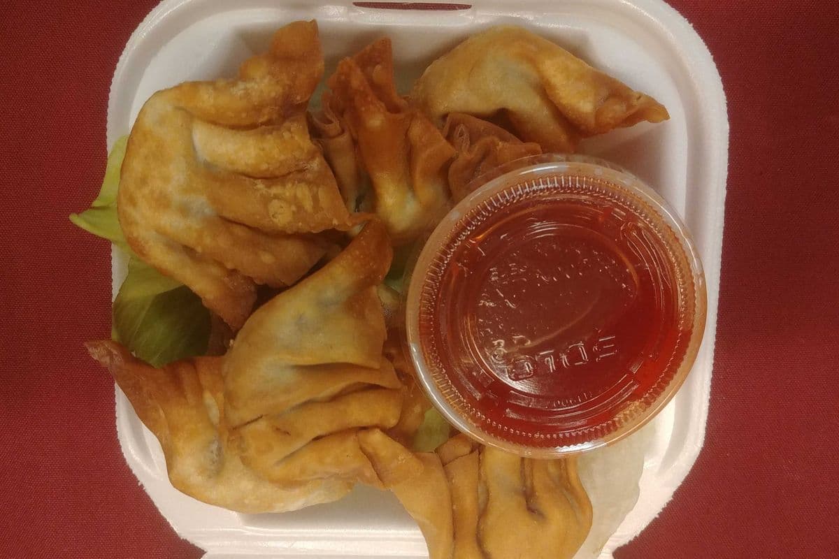 15. Won Ton frits au cari (8 mcx) / Curry Fried Won Ton (8 pcs)