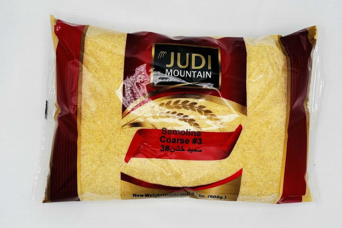 Judi Mountain Semolina, Course #3, 908 Grams (908g)