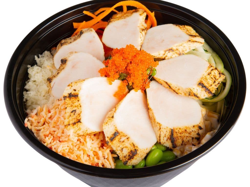 B03 White Tuna Tataki Bowl