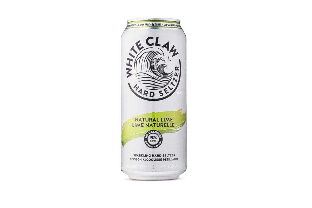 White Claw - Natural Lime (1 x 473ml)