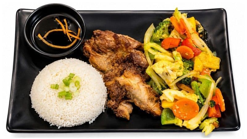C28 - BBQ CHICKEN ON RICE