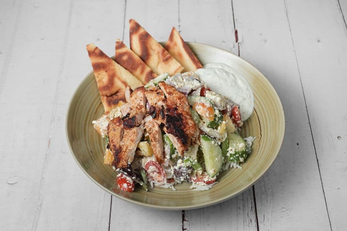 Chicken Souvlaki Bowl