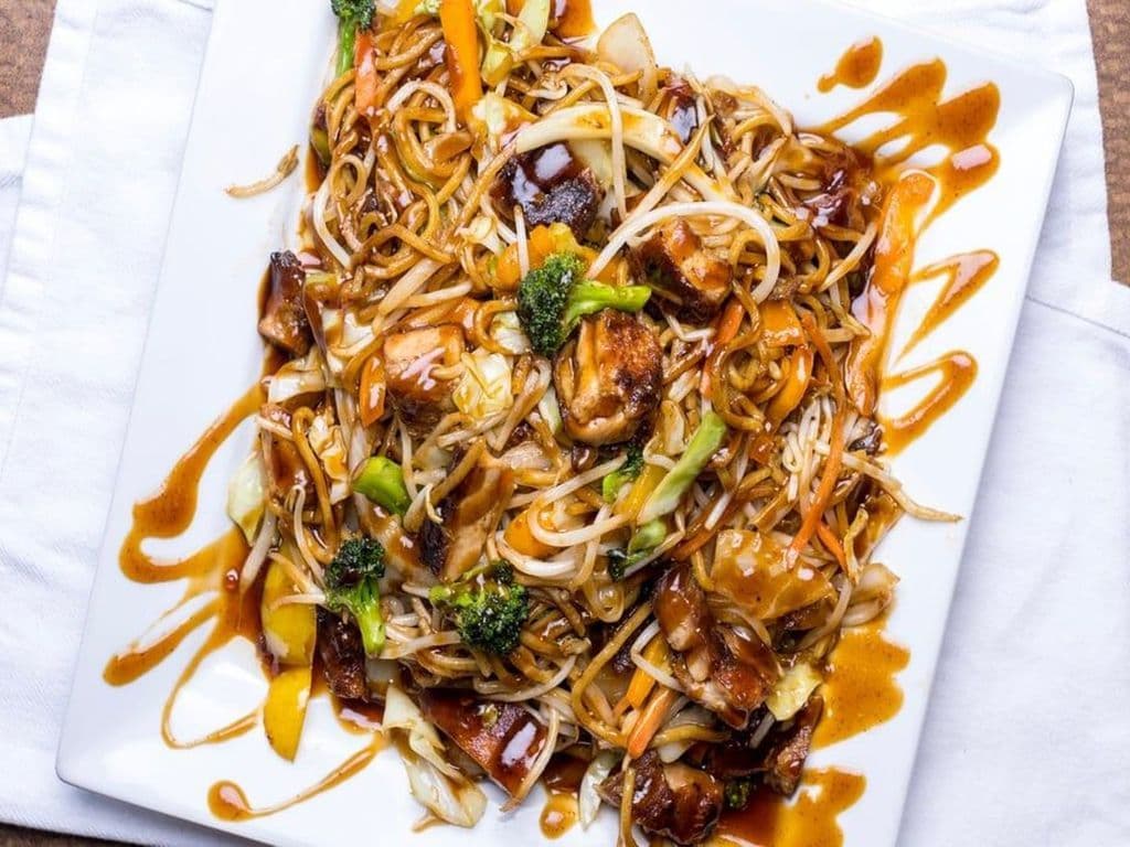 Chicken Yakisoba