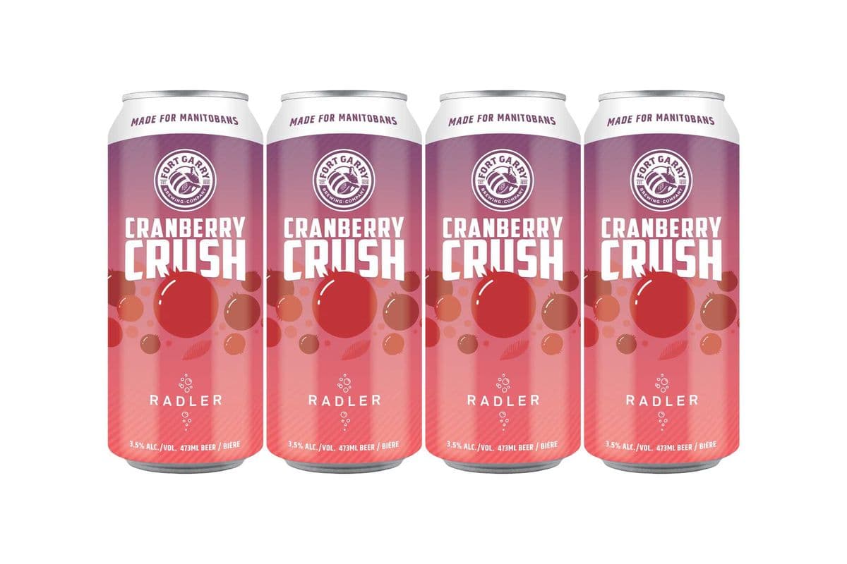 Cranberry Crush Radler 4 Pack (1 x 4 X 473 ML)