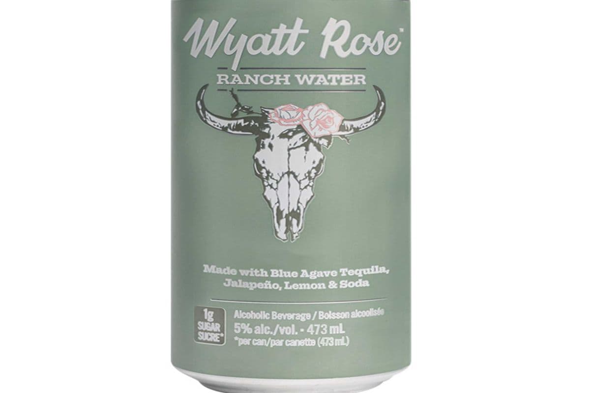 WYATT ROSE RANCH WATER-473ML (1 x 473 ML)