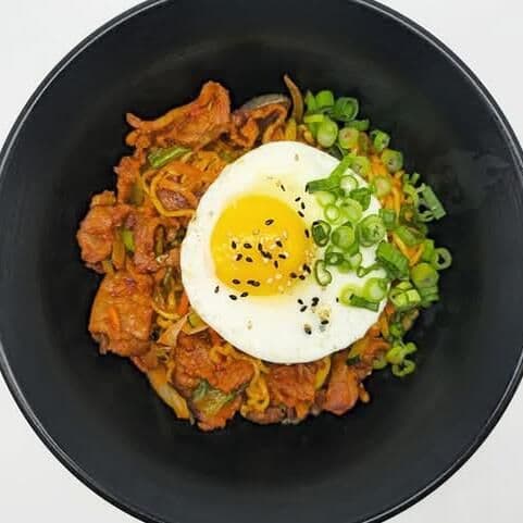 17-6. Ramen Frit Porc au feu