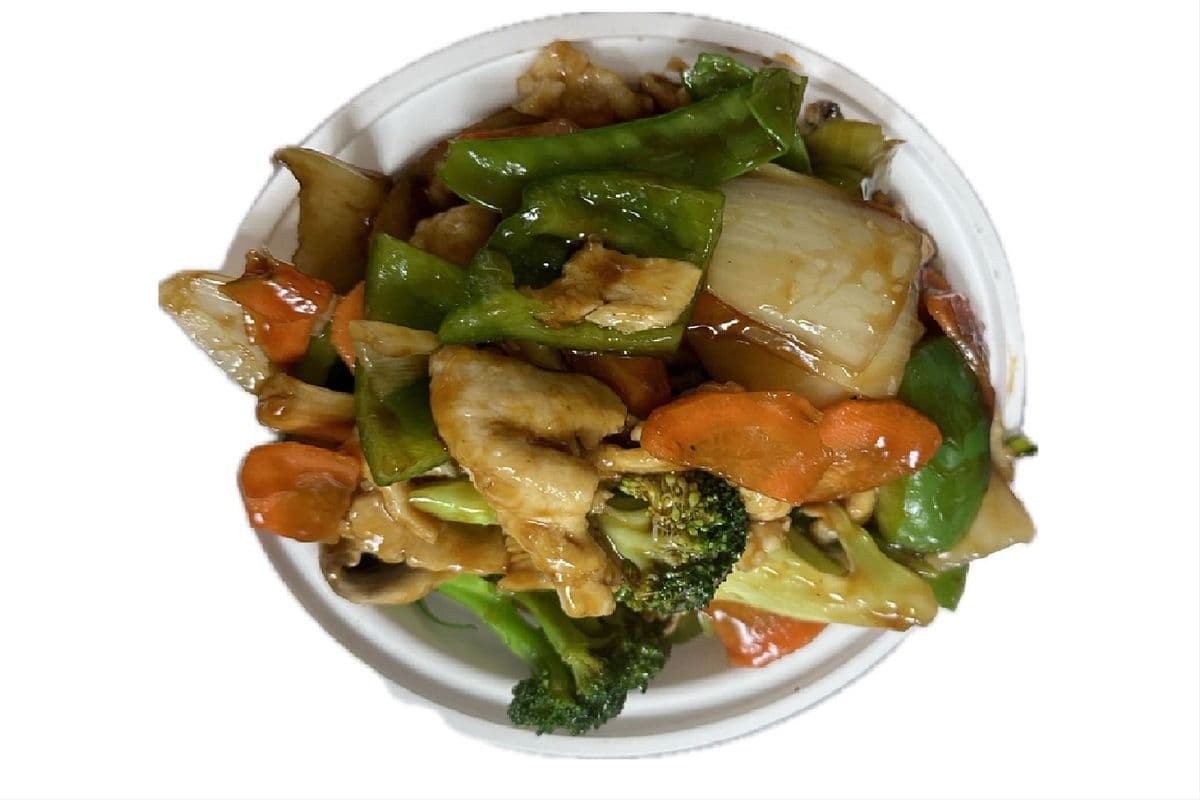 Chicken with Mixed Vegetable / 什菜鸡