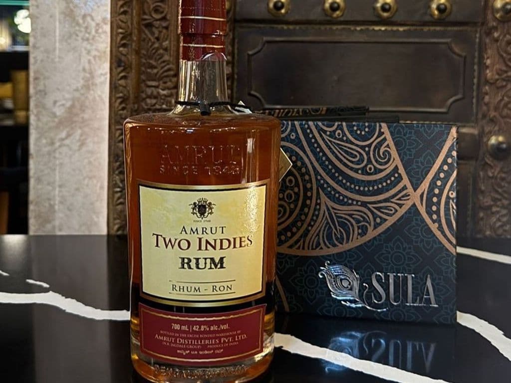 Sula Two Indies Rum from Amrut (40% ABV)