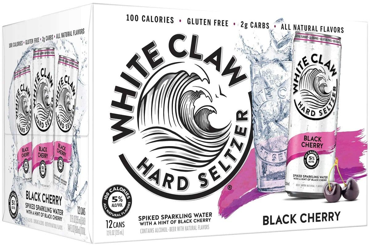 White Claw Black Cherry (1 x 355 ml Can)